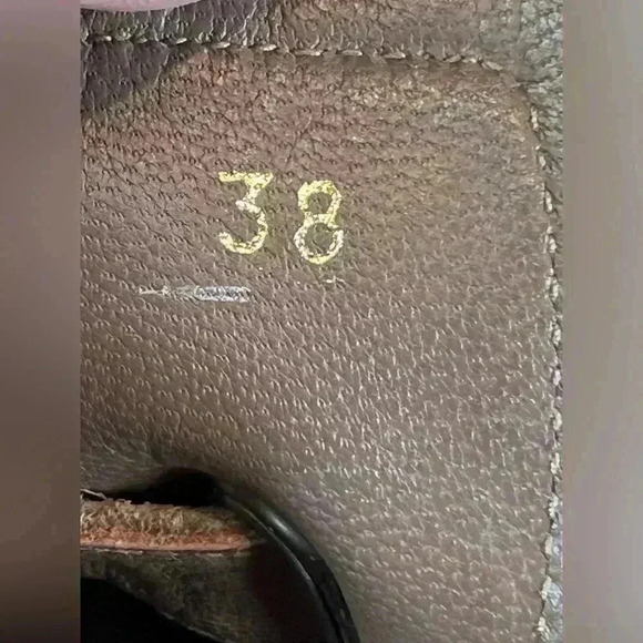 Anthro Hoss Intropia brown suede ankle boots boho slip on size 38 (8) FLAW - Picture 7 of 10